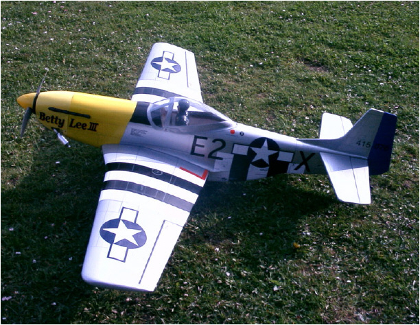 P51d, ARF von Kyosho